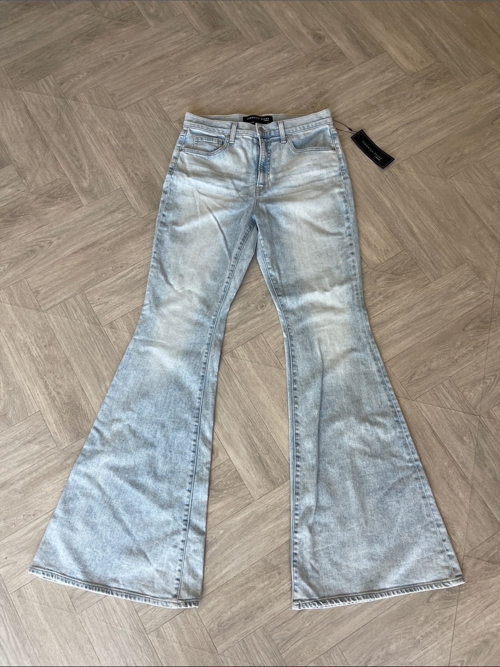 Veronica Beard Sheridan Exaggerated Flare Jeans NWT